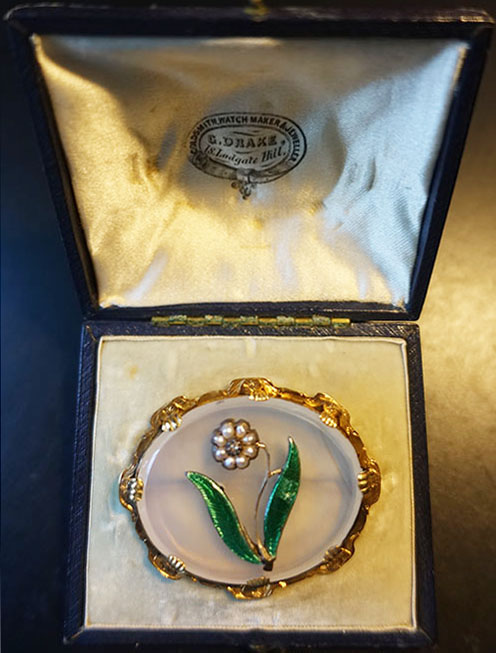 Mary Doris’s brooch